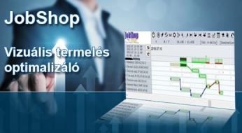 JobShop Vizuális Termelés Optimalizálás